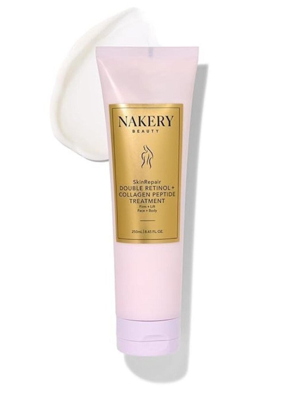 Nakery Beauty Skin Repair Double Retinol + Collagen Peptide Treatment 8.45 oz.